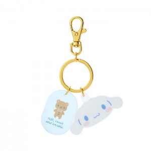Hello Kitty Cinnamoroll Besties Keychain White | AU_HK44203