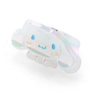 Hello Kitty Cinnamoroll Iridescent Mini Hair Clips (Set of 4) White | AU_HK58865