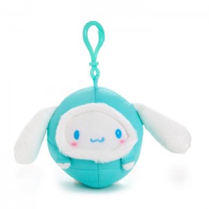 Hello Kitty Cinnamoroll Mascot Clip (Winter Puffer Series) Blue | AU_HK92930