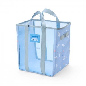 Hello Kitty Cinnamoroll Mesh Storage Tote (Medium) Blue | AU_HK20615