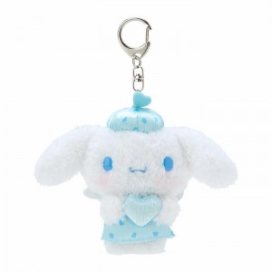 Hello Kitty Cinnamoroll Plush Keychain Mascot (Dreaming Angel Series Pt 2) White / Blue | AU_HK23544
