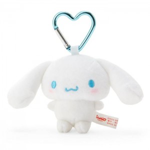 Hello Kitty Cinnamoroll Plush Mascot All My Heart Keychain White | AU_HK94664