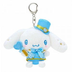 Hello Kitty Cinnamoroll Plush Mascot Keychain (Love You More Series) Blue / White | AU_HK60878