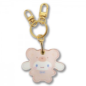 Hello Kitty Cinnamoroll x Sonix AirTag Keychain (Latte Bears) Pink | AU_HK80348