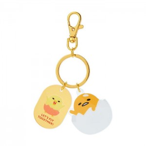 Hello Kitty Gudetama Besties Keychain Yellow | AU_HK24933