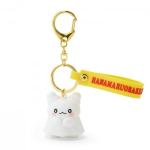 Hello Kitty Hanamaruobake Signature Keychain White | AU_HK39062