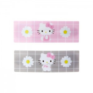 Hello Kitty Hello Kitty 2-Piece Hair Clip Set Grey / Pink | AU_HK31109