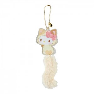 Hello Kitty Hello Kitty Acrylic Bag Charm (Cuddly Kitten Series) Yellow | AU_HK44070