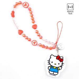 Hello Kitty Hello Kitty Beaded Charm Mobile Phone Wrist Strap Pink | AU_HK51691