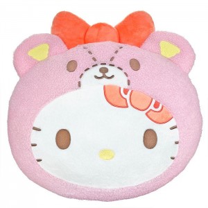 Hello Kitty Hello Kitty Cozy Pals Face Plush Pink | AU_HK95048