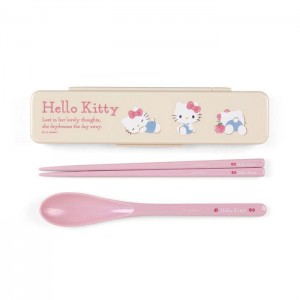 Hello Kitty Hello Kitty Everyday Chopsticks & Spoon Set Pink | AU_HK30150