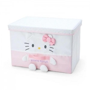 Hello Kitty Hello Kitty Foldable Storage Box (Large) White / Pink | AU_HK61839