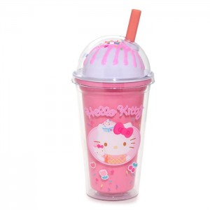 Hello Kitty Hello Kitty Ice Cream Dome Acrylic Tumbler Pink | AU_HK25348