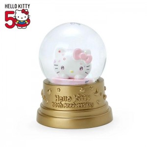 Hello Kitty Hello Kitty Mini Snow Globe (50th Anniv. The Future In Our Eyes) White / Pink | AU_HK48585