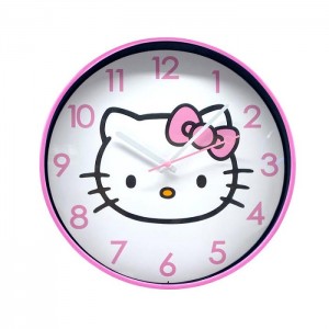 Hello Kitty Hello Kitty Pink Classic Wall Clock Pink | AU_HK23961