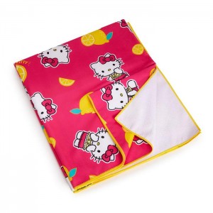 Hello Kitty Hello Kitty Pink Lemonade Beach Towel Red | AU_HK56366