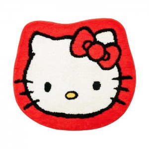 Hello Kitty Hello Kitty Plush Bathroom Mat Red | AU_HK62400