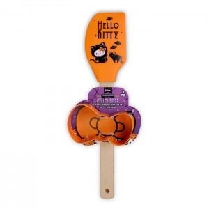 Hello Kitty Hello Kitty Spooky Cookie Cutter Set with Spatula Yellow | AU_HK60712
