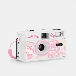 Hello Kitty Hello Kitty Strawberry Shake 35mm Camera Pink | AU_HK52151