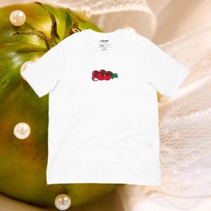 Hello Kitty Hello Kitty Tomato Tee White | AU_HK48245