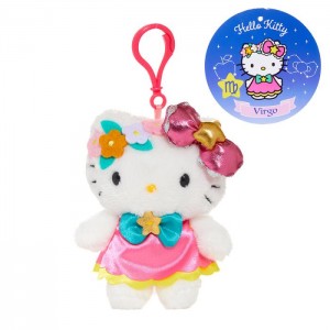 Hello Kitty Hello Kitty Virgo Mascot Clip (Zodiac Series) Pink / Blue | AU_HK32958
