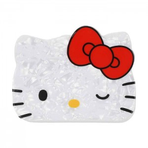 Hello Kitty Hello Kitty Winking Hair Clip White | AU_HK67071