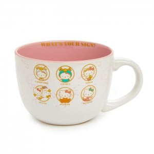 Hello Kitty Hello Kitty Zodiac Ceramic Soup Mug White | AU_HK46386