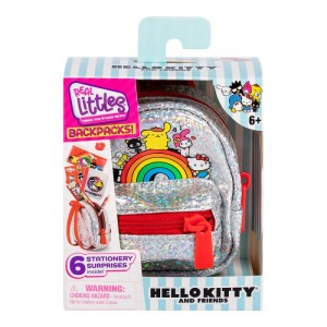 Hello Kitty Hello Kitty and Friends Real Littles Micro Backpack Silve | AU_HK77349