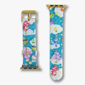 Hello Kitty Hello Kitty and Friends x Care Bears Jelly Apple Watch Band Blue Multicolor | AU_HK54599