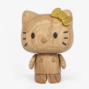 Hello Kitty Hello Kitty x Boyhood Limited Edition Oak Figurine (50th Anniversary) Brown | AU_HK31813