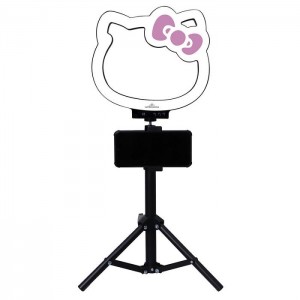 Hello Kitty Hello Kitty x Impressions Vanity 10" Desktop Ring Light Tripod White | AU_HK48297