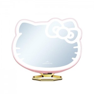 Hello Kitty Hello Kitty x Impressions Vanity Pocket Mirror with Ring Stand Pink | AU_HK34824