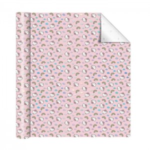 Hello Kitty Hello Kitty x Studio Oh! Rainbow Skies Gift Wrap Pink | AU_HK28833