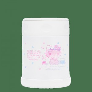 Hello Kitty Hello Kitty x Zojirushi 50th Anniversary Stainless Steel Food Jar White / Pink | AU_HK61083