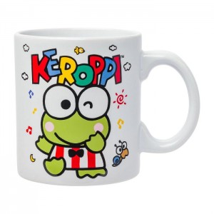 Hello Kitty Keroppi All-Over Print Ceramic Mug (Winking) Green | AU_HK99407