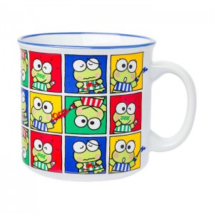Hello Kitty Keroppi Ceramic Mug (Grid Pose) Multicolor | AU_HK31504