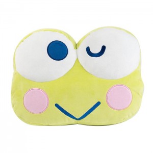Hello Kitty Keroppi Face Plush (Teru Teru and Me Series) Yellow | AU_HK81026