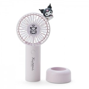 Hello Kitty Kuromi 2-Way Portable Fan White | AU_HK92153