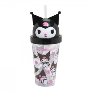 Hello Kitty Kuromi 3D Acrylic Travel Tumbler Black | AU_HK24347