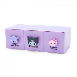 Hello Kitty Kuromi 3-Tier Besties Stacking Container Purple | AU_HK99892