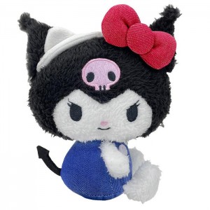 Hello Kitty Kuromi 6" Mascot Plush (Hello, Everyone! Series) Blue / Black | AU_HK47037