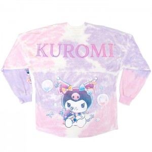 Hello Kitty Kuromi JapanLA Pastel Party Tie-dye Spirit Jersey Purple | AU_HK64205