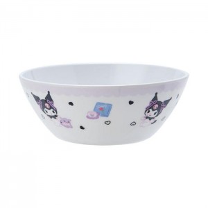 Hello Kitty Kuromi Melamine Bowl White | AU_HK96125