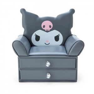 Hello Kitty Kuromi Mini Sofa Storage Chest Grey | AU_HK28946