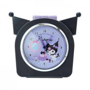 Hello Kitty Kuromi Snooze-n-Stop Talking Alarm Clock Black | AU_HK70187