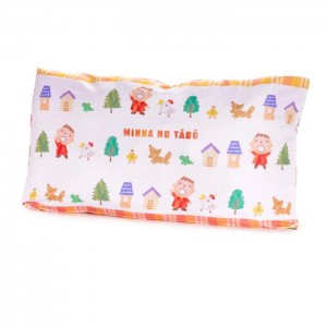 Hello Kitty Minna No Tabo Pillowcase (Orange Plaid Series) Multicolor | AU_HK91757