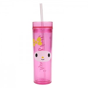 Hello Kitty My Melody 16oz Acrylic Travel Tumbler Pink | AU_HK77610