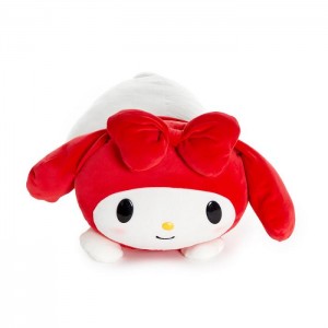 Hello Kitty My Melody 19" Plush (Just Lounging Series) Red | AU_HK17906