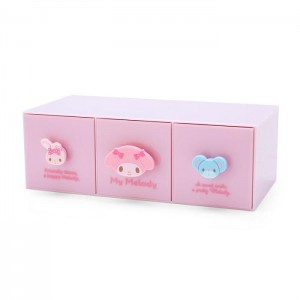 Hello Kitty My Melody 3-Tier Besties Stacking Container Pink | AU_HK97627