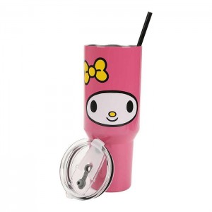 Hello Kitty My Melody 40oz Stainless Steel Travel Tumbler Pink | AU_HK94854